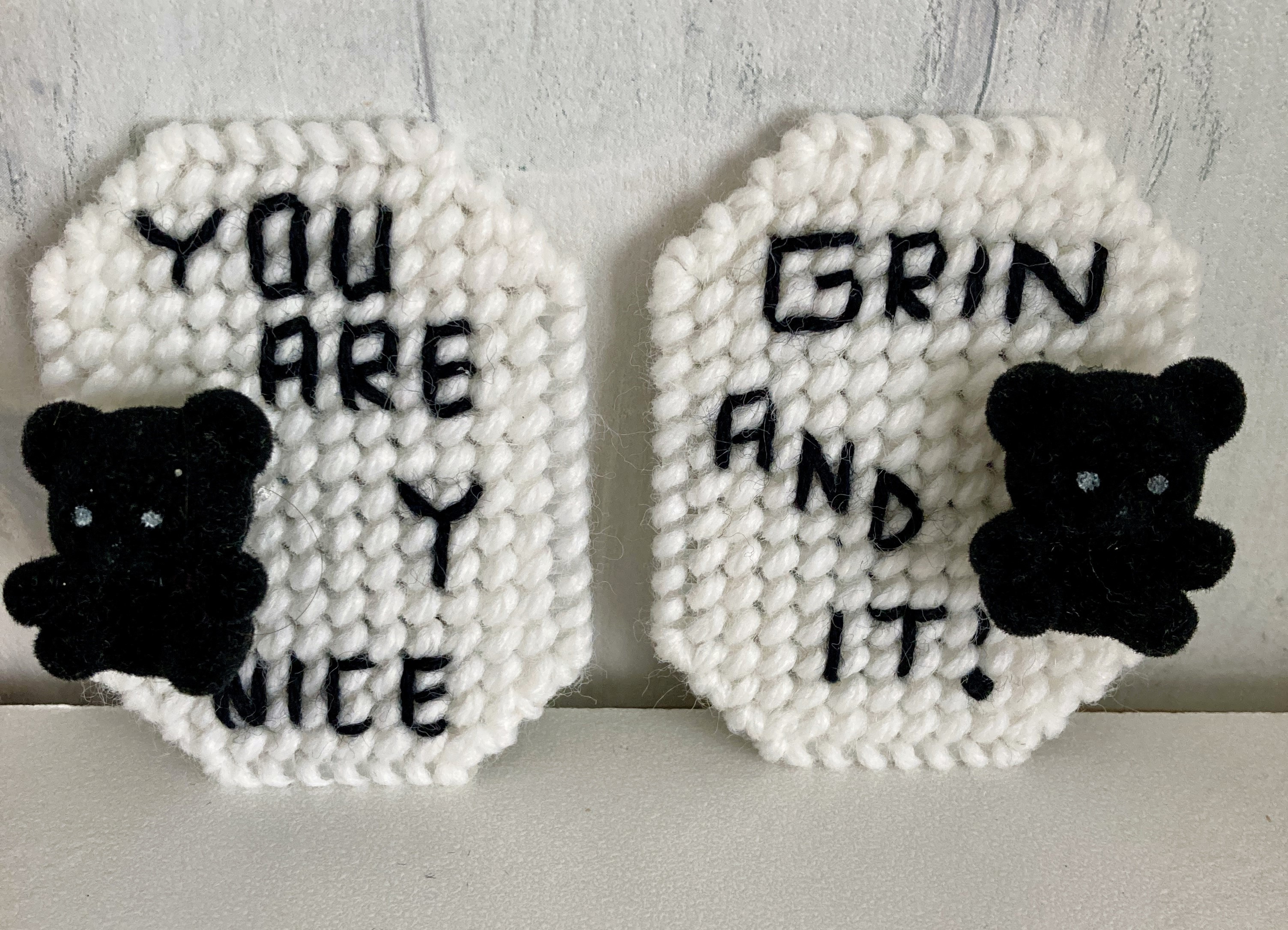 Two Little Bear Magnets